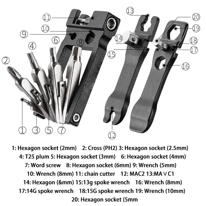 Multitool ultra-léger