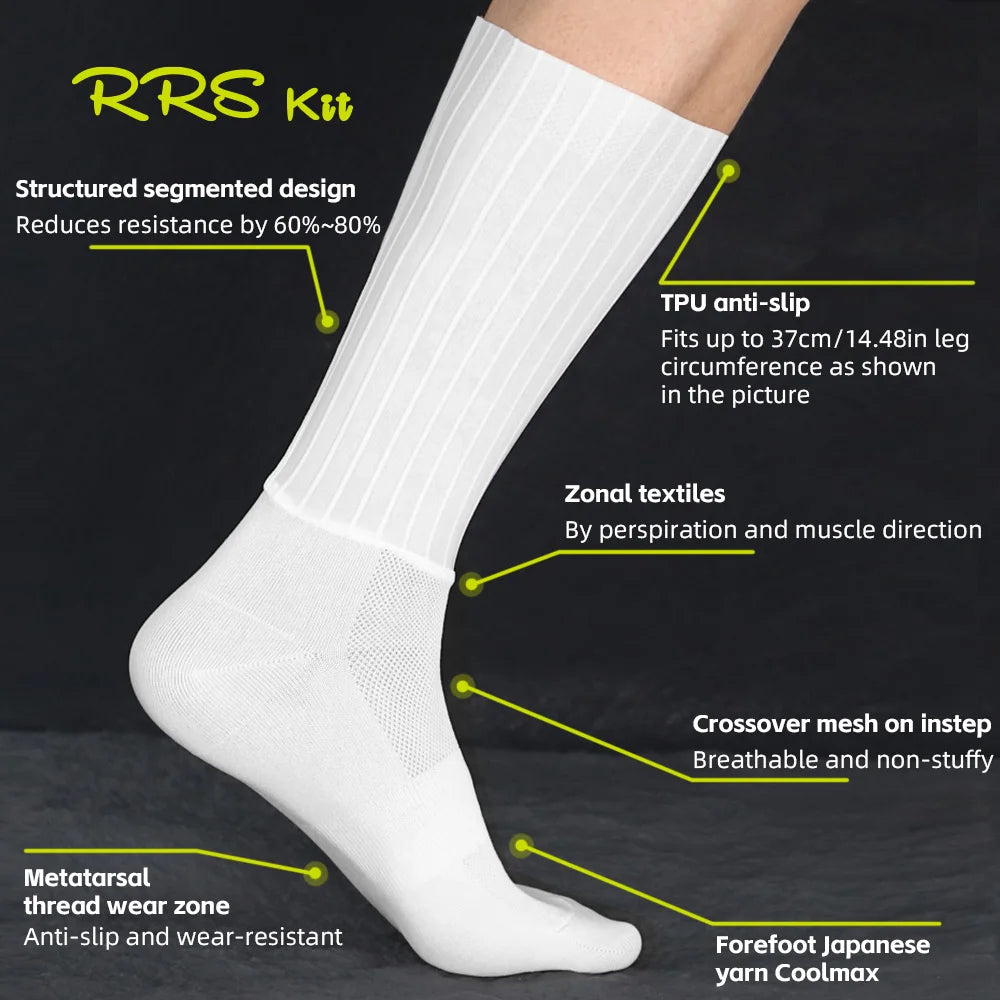 Chaussettes Cyclisme Aérodynamiques RRSKIT