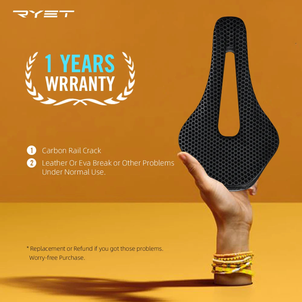 Selle vélo carbone RYET AIRCODE 3D